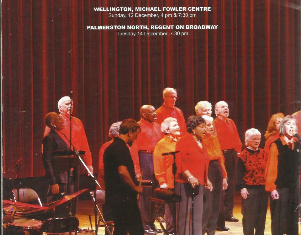 Back page of souvenir programme